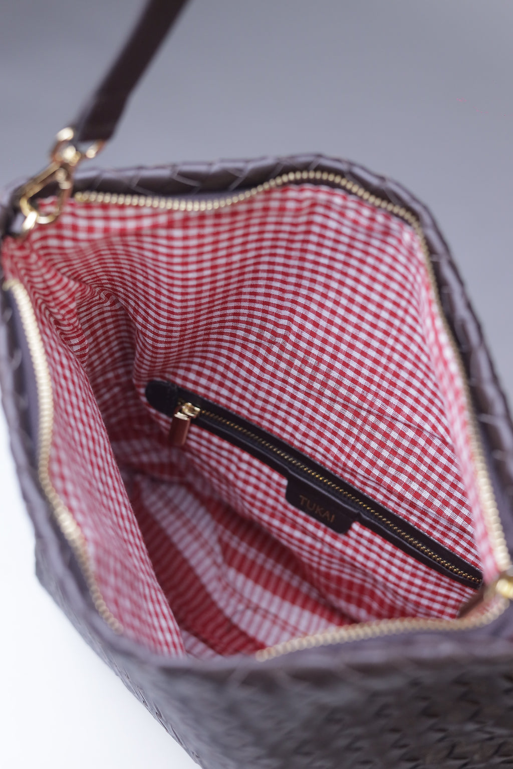 The Cushion Clutch (Vintage Brown)