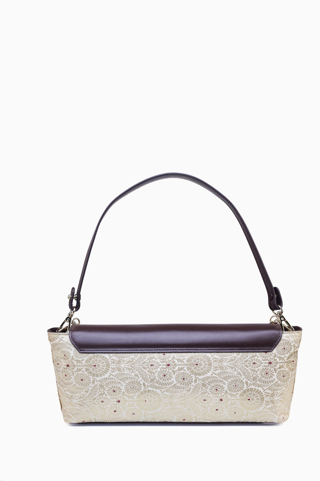 The Statement Baguette (Rum Raisin Leather - Burgundy)