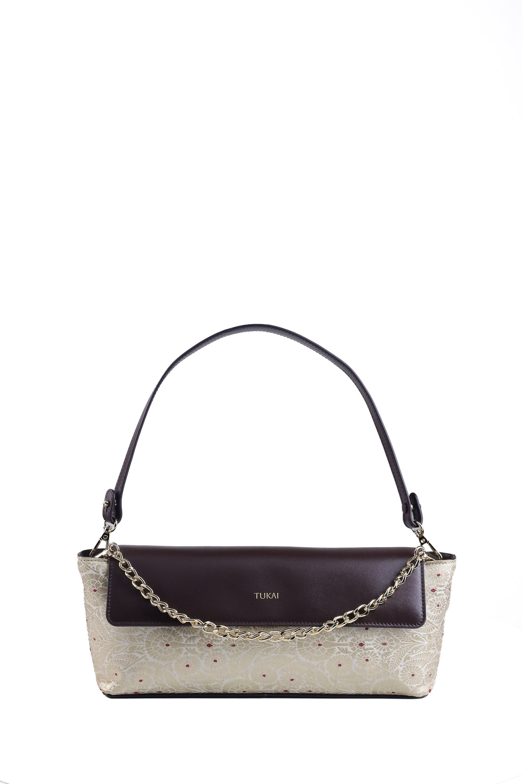 The Statement Baguette (Rum Raisin Leather - Burgundy)