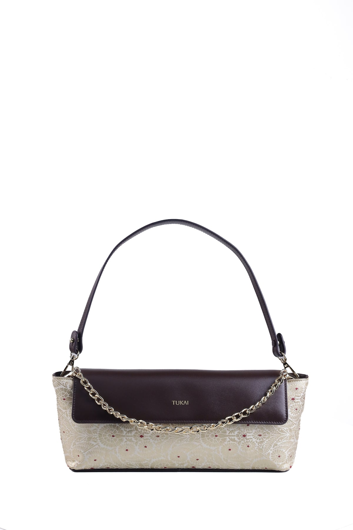 The Statement Baguette (Rum Raisin Leather - Burgundy)