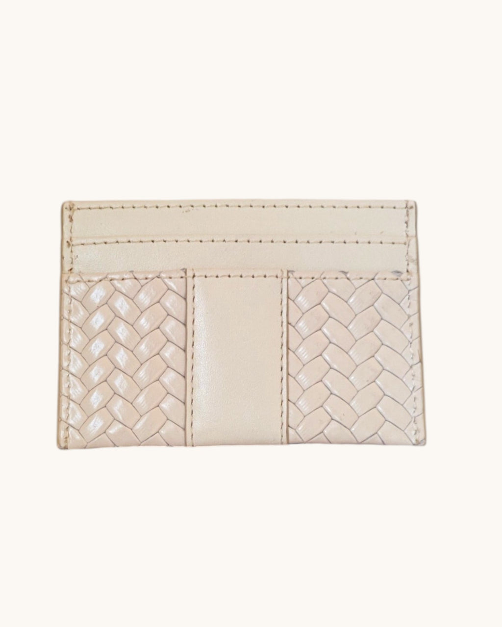 The RL Cardholder (Ivory dust)