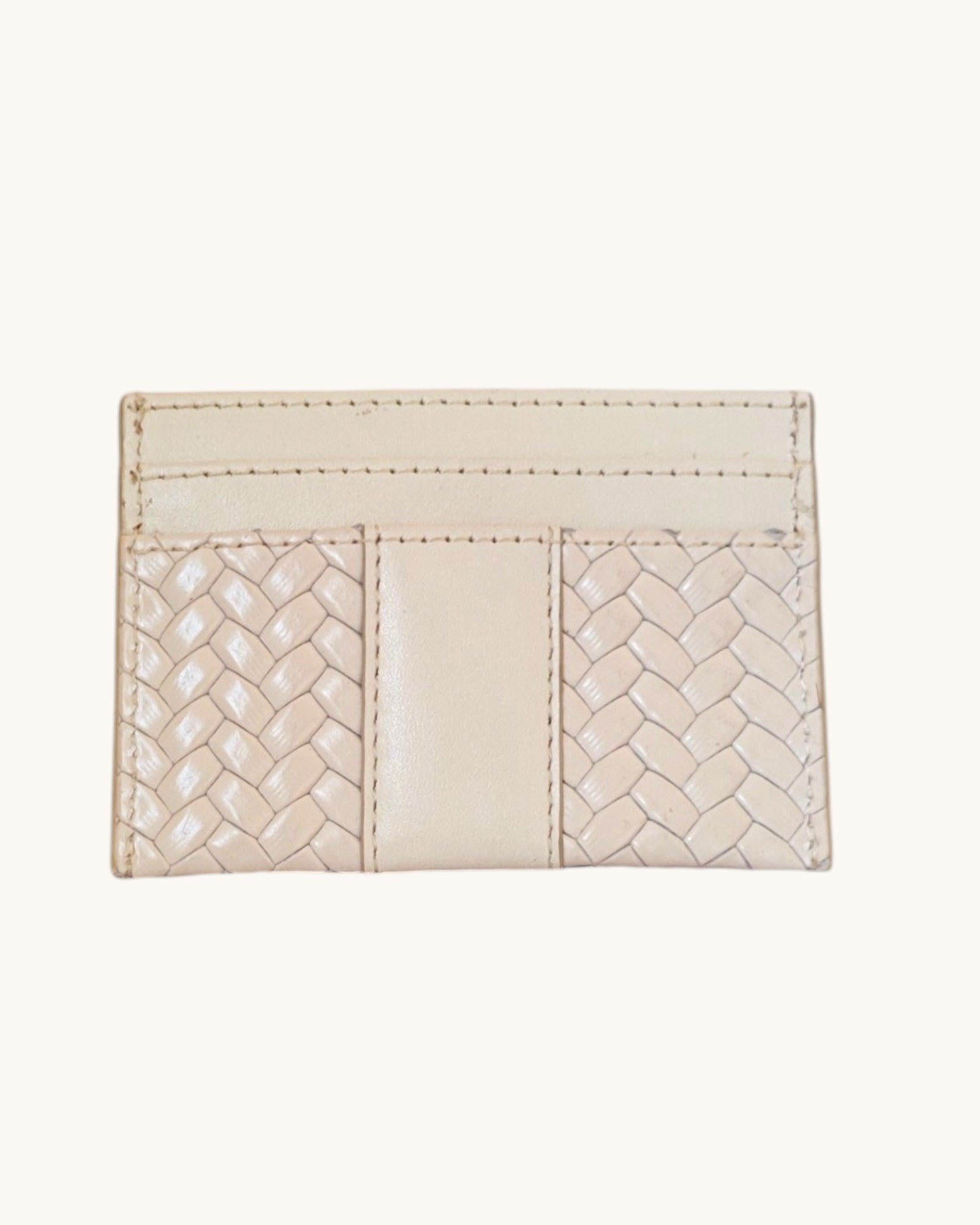 The RL Cardholder (Ivory dust)