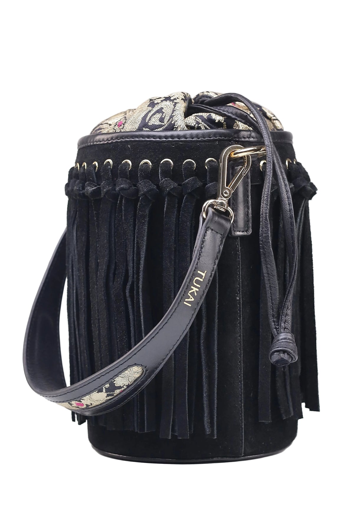 The Bucket - Fringe (Midnight Onyx Black)